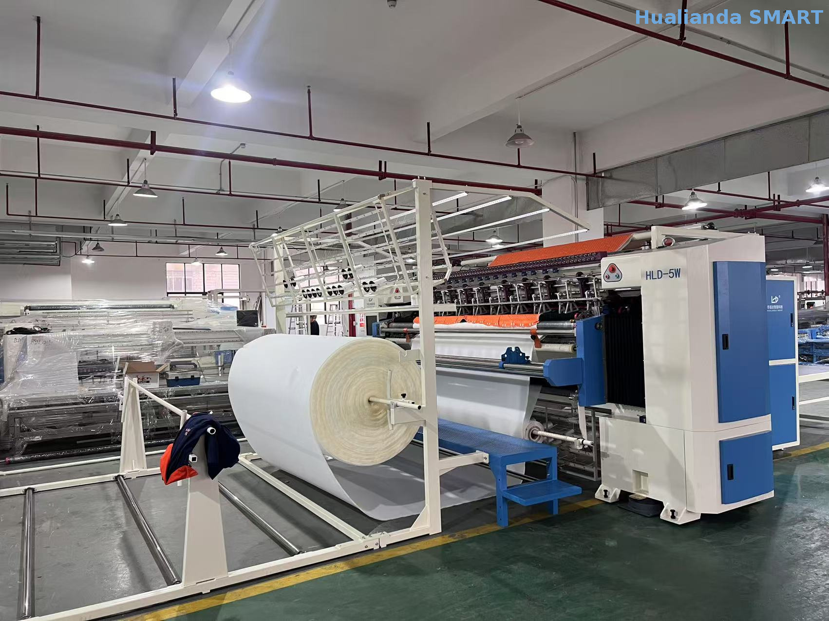 HLD-5W Rantai Komputer Jahitan Mesin Quilting Multi-Needle